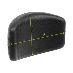 Overkropsstøtte, kugleled med mål