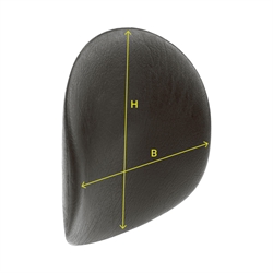 Lægstøtte og amputationsstøtte med mål