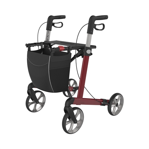 Wolturnus Aluminium Rollator - Rød