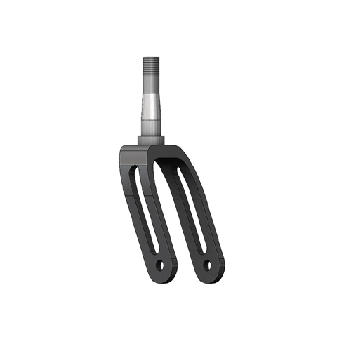 Del 3 - Forgaffel 6x46 m/forhjulaksel Ø19,8x75