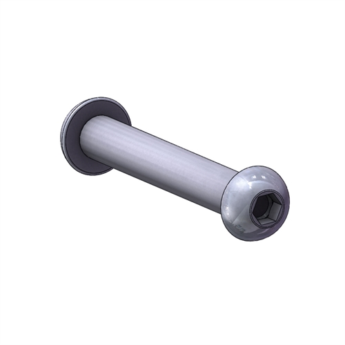 Del 2 - Aksel Ø8x48 m/ bolt M6x12 kpl