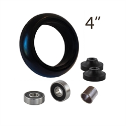 Et stk. Reparationskit til 4" Aluminiumsforhjul