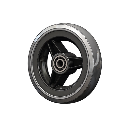 Del 1 - 5" Forhjul, Grå 125 x 29 mm