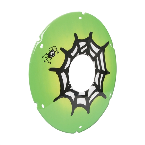 Egerbeskytter med edderkop motiv