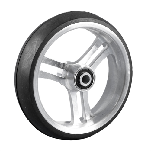 Del 2 - 4" Aluminium forhjul (100x34) Sølv fælge